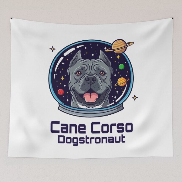 Item preview, Cane Corso Dogstronaut – Cute Space Dog  designed and sold by The Real Life Symphony.