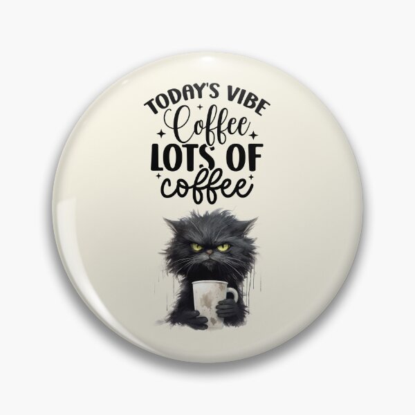 Item preview, Angry  kitten cat wants coffee designed and sold by Coolparrotgirl.
