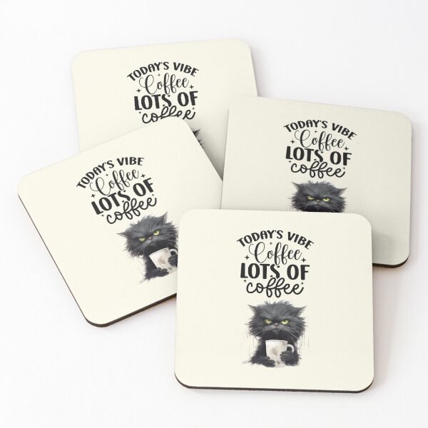 Item preview, Angry  kitten cat wants coffee designed and sold by Coolparrotgirl.