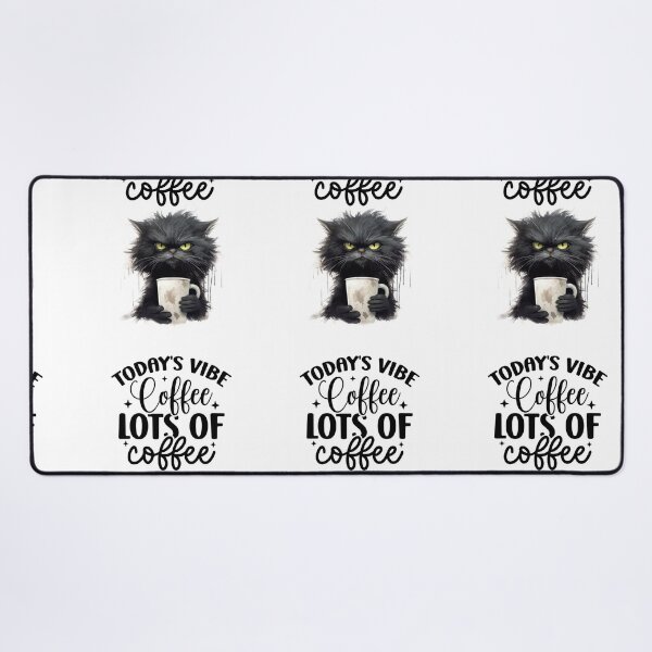 Item preview, Angry kitten cat wants coffee designed and sold by Coolparrotgirl.