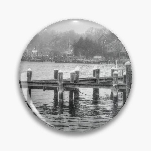 Item preview, Foggy Scene on the Toms River designed and sold by BradKnorrArt.