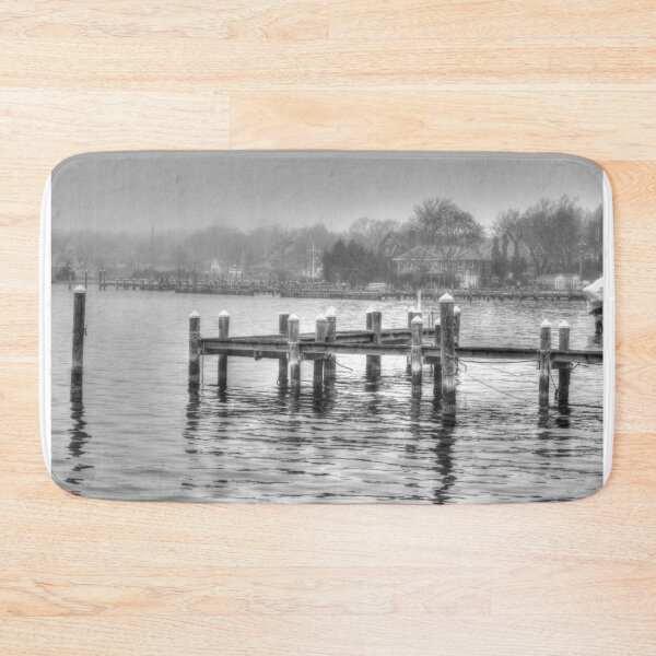 Item preview, Foggy Scene on the Toms River designed and sold by BradKnorrArt.