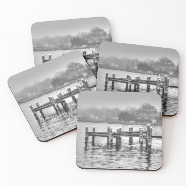 Item preview, Foggy Scene on the Toms River designed and sold by BradKnorrArt.