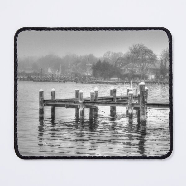 Item preview, Foggy Scene on the Toms River designed and sold by BradKnorrArt.