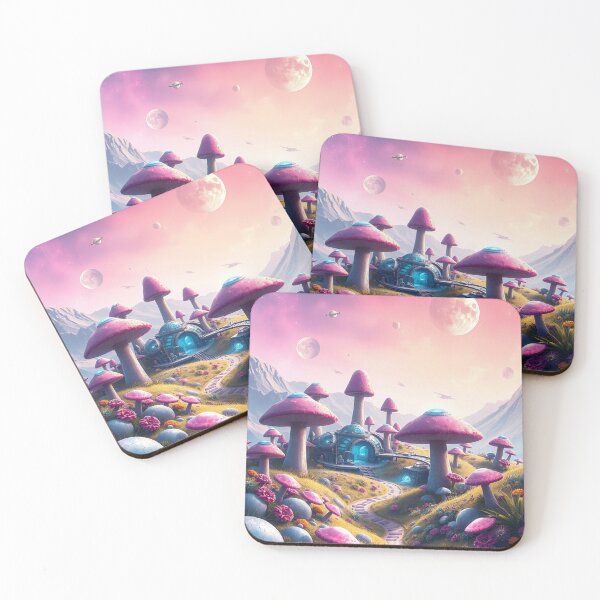 Item preview, Mushrooms World near Space designed and sold by 1R6V.