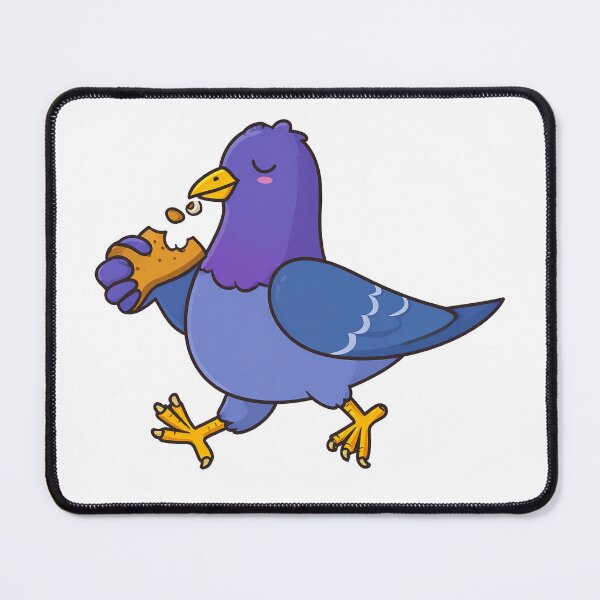 Item preview, Pigeon eating crumbs designed and sold by cubiask.