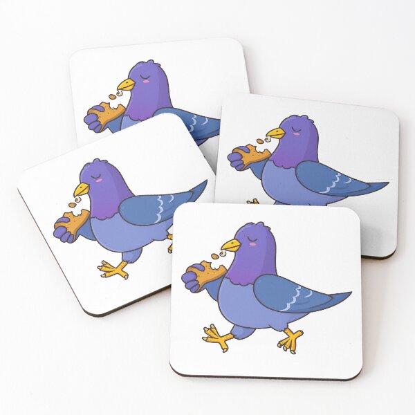 Item preview, Pigeon eating crumbs designed and sold by cubiask.