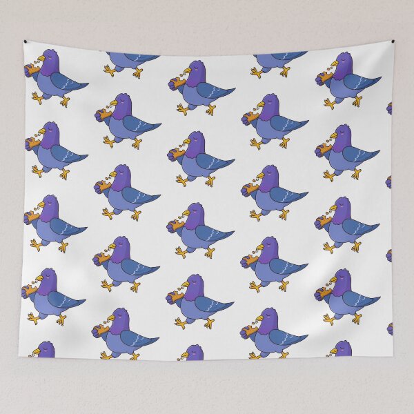 Item preview, Pigeon eating crumbs designed and sold by cubiask.