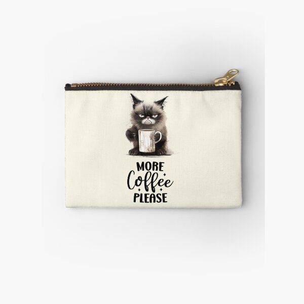 Item preview, Angry  kitten cat wants coffee designed and sold by Coolparrotgirl.