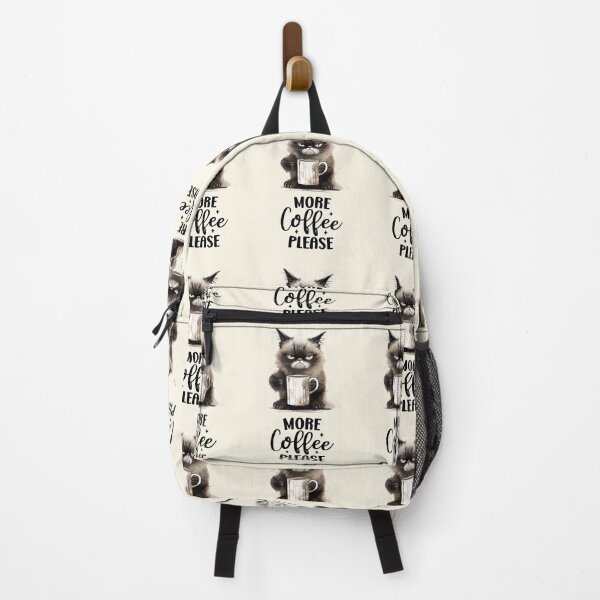 Item preview, Angry  kitten cat wants coffee designed and sold by Coolparrotgirl.