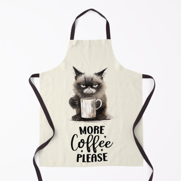 Item preview, Angry  kitten cat wants coffee designed and sold by Coolparrotgirl.