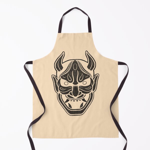 Item preview, Oni Mask - Japanese Tattoo Inspired | Dark Gray designed and sold by Niconoclast.