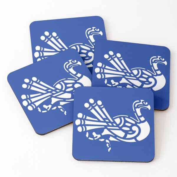 Item preview, Celtic Art Wild Goose by Jenny Meehan Blue and White  designed and sold by Jenny Meehan Art Prints and Patterns  .