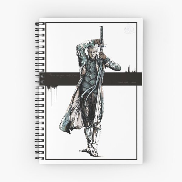 Item preview, Devil May Cry 5 - Vergil Painting designed and sold by BubbleGumBeeArt.