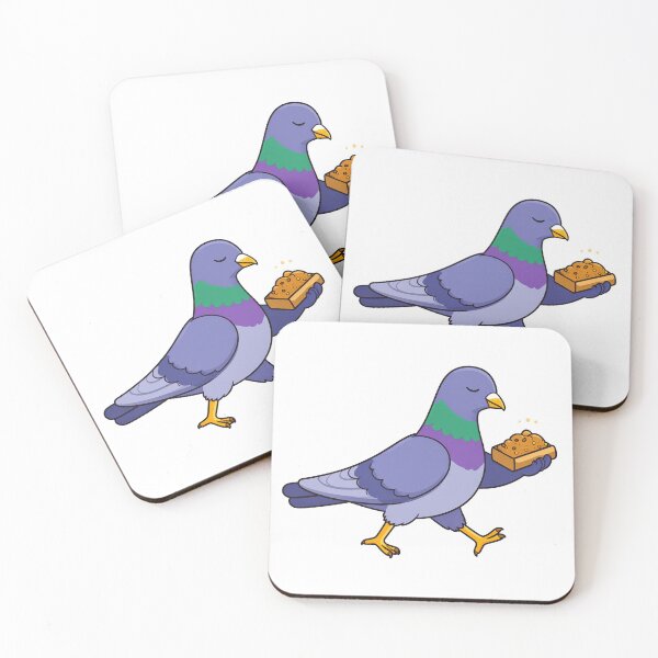 Item preview, Pigeon eating crumbs designed and sold by cubiask.