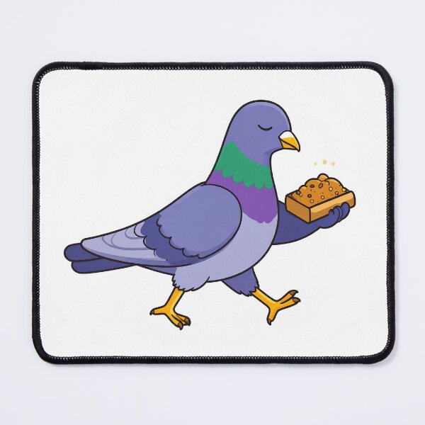 Item preview, Pigeon eating crumbs designed and sold by cubiask.