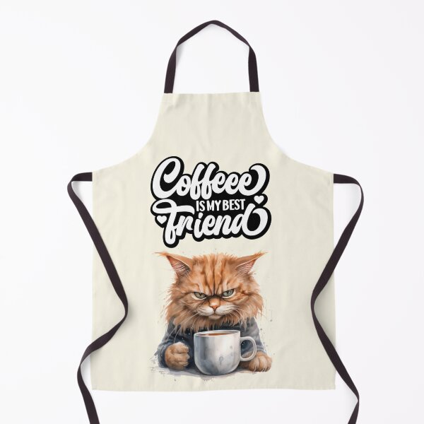Item preview,  Angry  kitten cat wants coffee designed and sold by Coolparrotgirl.