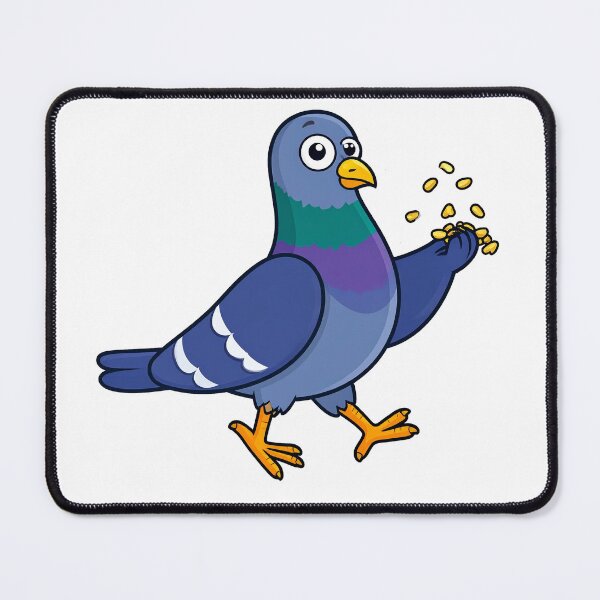 Item preview, Pigeon eating crumbs designed and sold by cubiask.