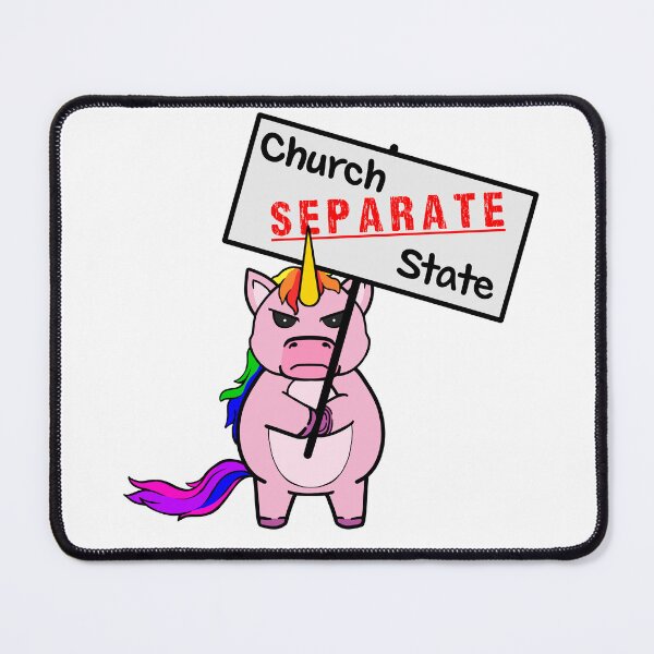 Item preview, Protest Unicorn - Church and State designed and sold by Batmantis275.