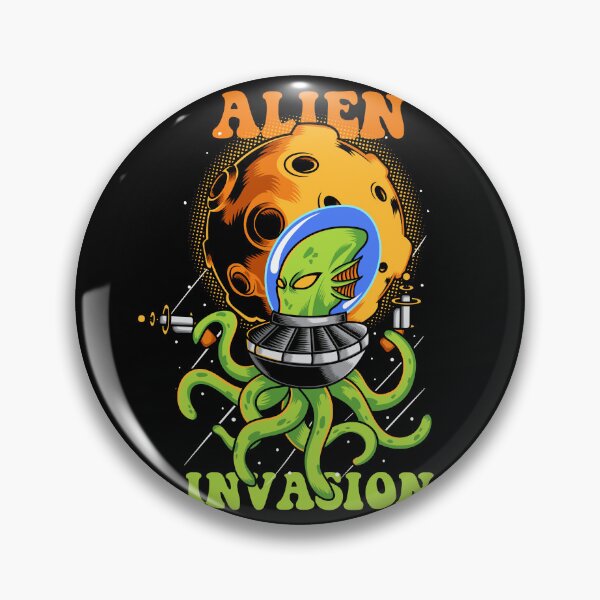 Item preview, Alien invasion of planets designed and sold by Joncasmiart.