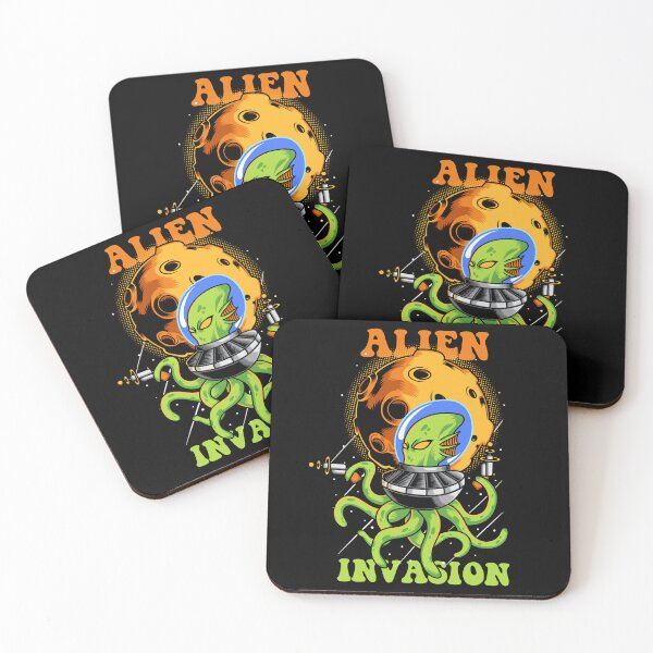 Item preview, Alien invasion of planets designed and sold by Joncasmiart.