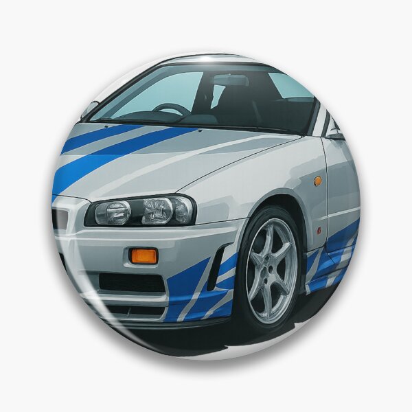 Item preview, Nissan Skyline r34 rápido y furioso designed and sold by Horsepower Art.