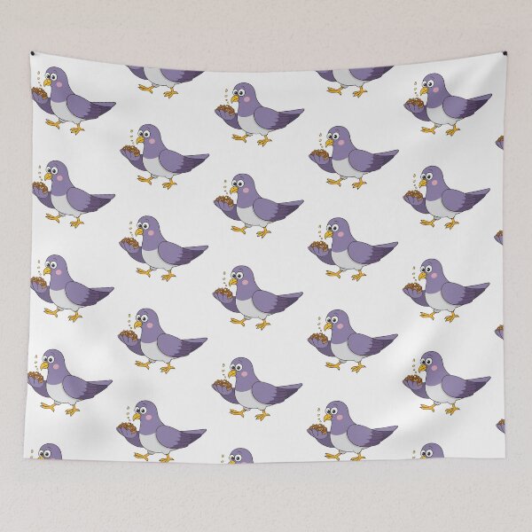 Item preview, Pigeon eating crumbs designed and sold by cubiask.
