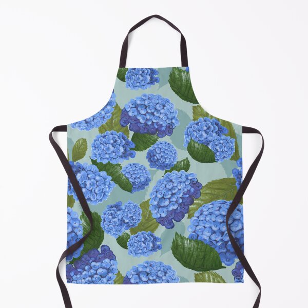 Item preview, Blue Hydrangea Flowers Painting, Blue Floral Hydrangeas, Americana  designed and sold by newburyboutique.