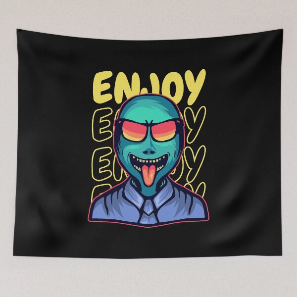 Item preview, Alien enjoy life designed and sold by Joncasmiart.