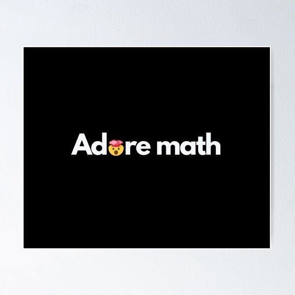 Item preview, Adore math designed and sold by trullyme.