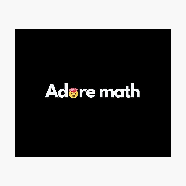 Item preview, Adore math designed and sold by trullyme.
