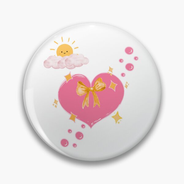 Item preview, Pookie Sunshine Aesthetic - Cute Heart & Sparkle Cloud Design designed and sold by MW SHOP.