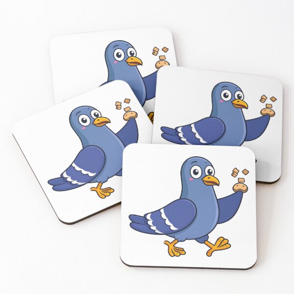Item preview, Pigeon eating crumbs designed and sold by cubiask.