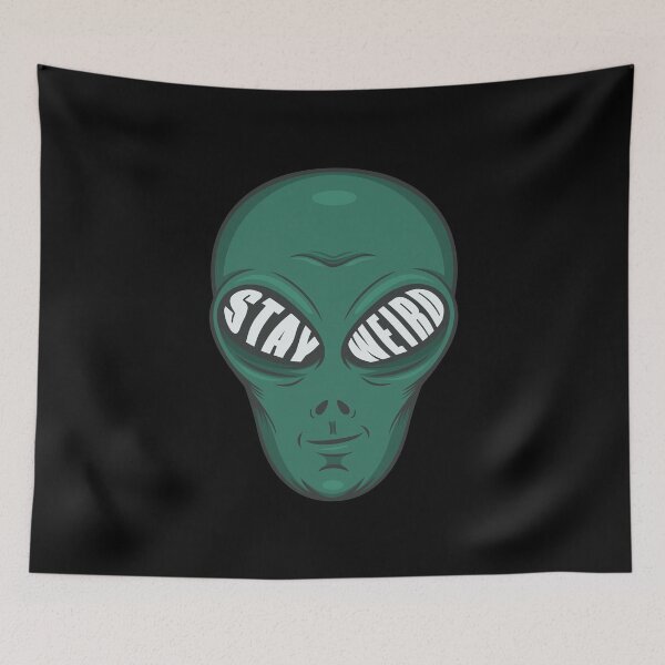 Item preview, Alien stay weird designed and sold by Joncasmiart.