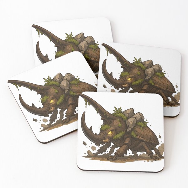 Item preview, Hercules Beetle – Earth Elemental Guardian designed and sold by ElementalBeast1.