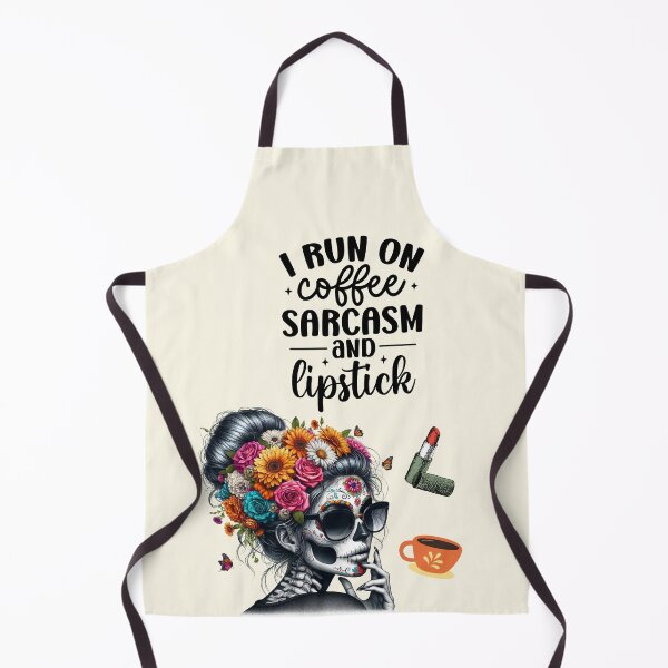Item preview, Coffee, lipstick, sarcasm designed and sold by Coolparrotgirl.