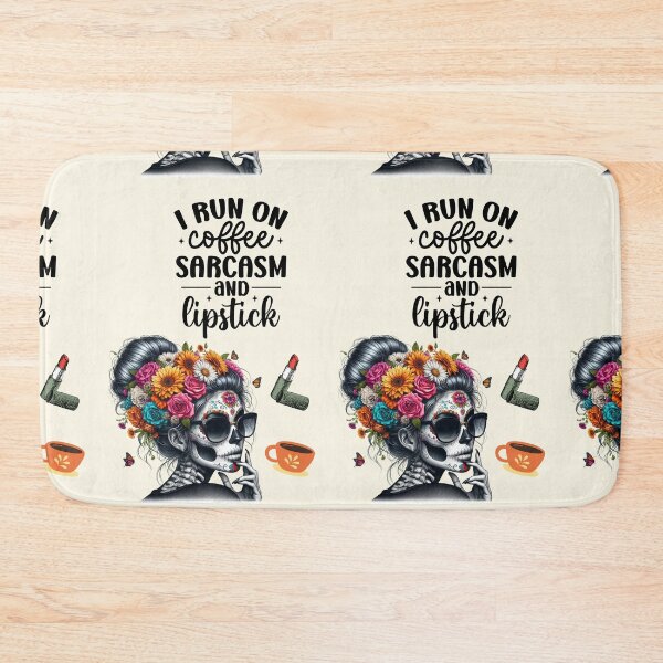 Item preview, Coffee, lipstick, sarcasm designed and sold by Coolparrotgirl.