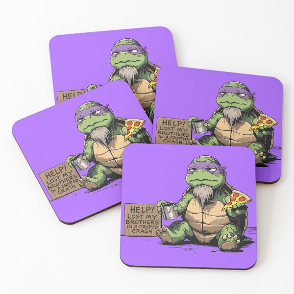 Item preview, Crypto Crash Donatello – TMNT Gone Financial designed and sold by The Rabbit Cave.