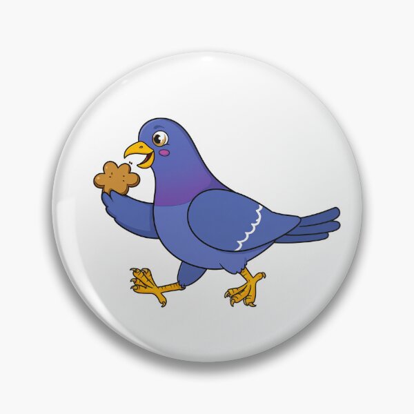 Item preview, Pigeon eating crumbs designed and sold by cubiask.