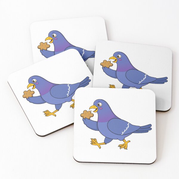 Item preview, Pigeon eating crumbs designed and sold by cubiask.