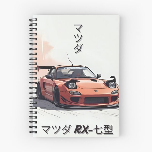 Item preview, Mazda RX-7 FD3S Poster – JDM Wall Art | Detailed Anime Style | Printable Digital Download | Color Car Illustration  designed and sold by Kwikistudio.