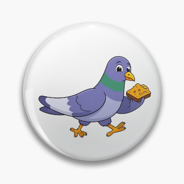 Item preview, Pigeon eating crumbs designed and sold by cubiask.