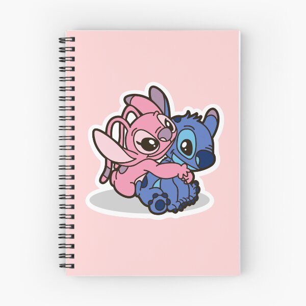 Aperçu de l'œuvre Angel et Stitch amoureux créée et vendue par Anrocala.