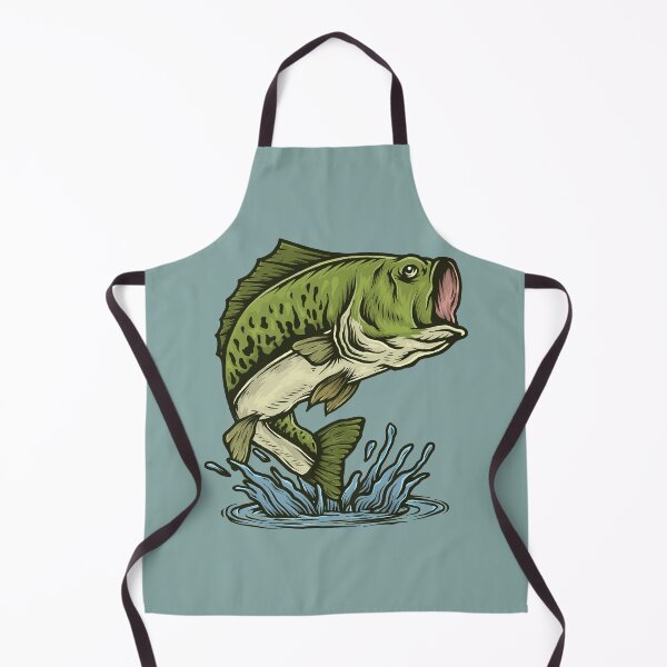 Item preview, Bass fish jumping designed and sold by muskitt.