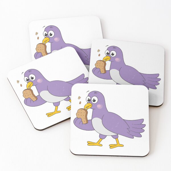Item preview, Pigeon eating crumbs designed and sold by cubiask.