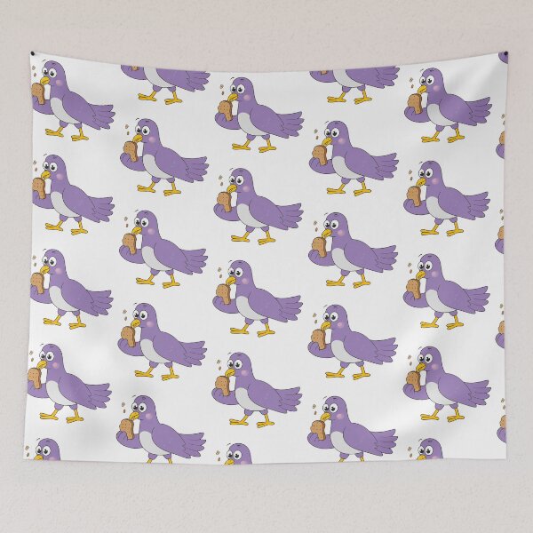 Item preview, Pigeon eating crumbs designed and sold by cubiask.