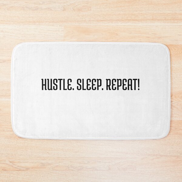 Item preview, Hustler Lifestyle Shirt – Hustle. Sleep. Repeat. designed and sold by Motivize-.