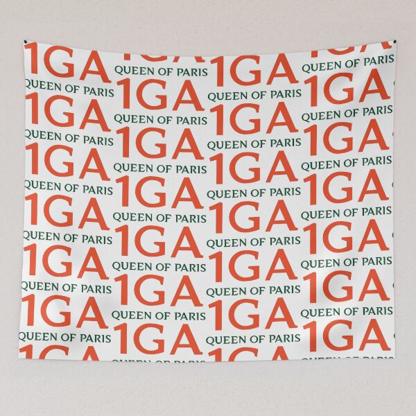 Item preview, Iga, the queen of Paris, winner of the Grand Slam designed and sold by vectorlove.