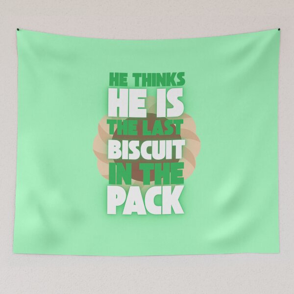 Item preview, He thinks he is the last biscuit in the pack. designed and sold by wesneves.