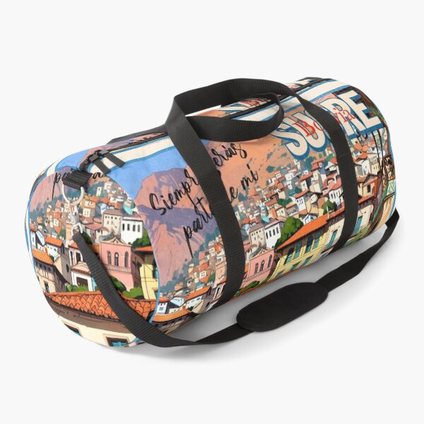 Item preview, Romantic Farewell in Sucre Bolivia – Retro Anime Travel Girl 80s Love Quote designed and sold by Kawaii-Sky.